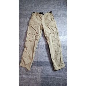 Alpine Pants Men's Size 32 Beige Zip off Lowe Hiking Outdoor Active Wear